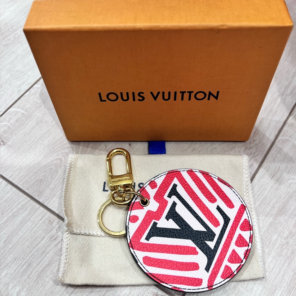 Louis Vuitton limited edition giant monogram bag charm